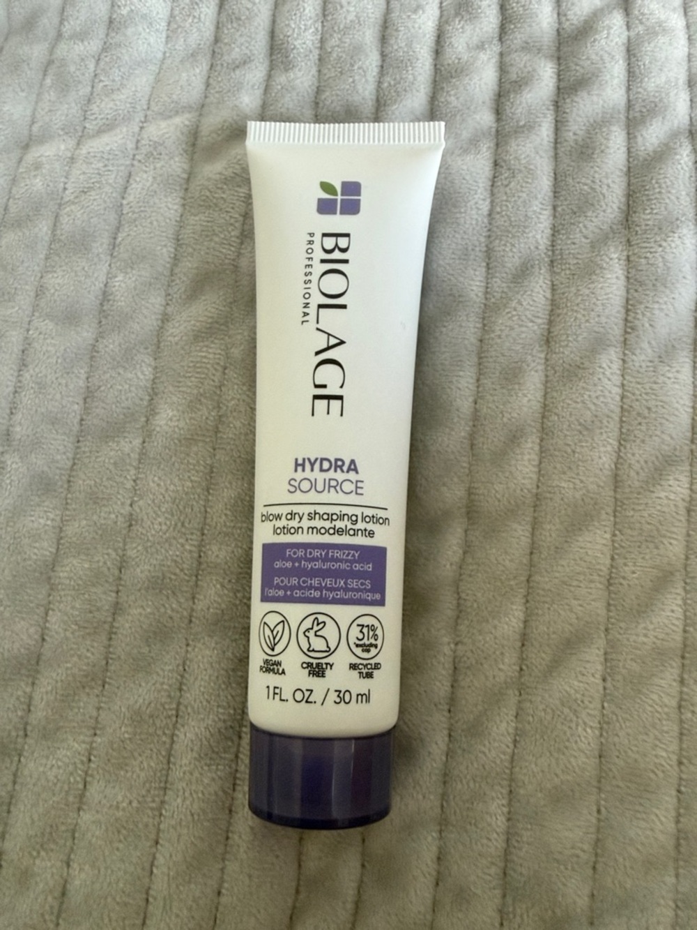 New Biolage HydraSource Blow Dry Shaping Lotion